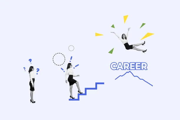 Career growth visualization